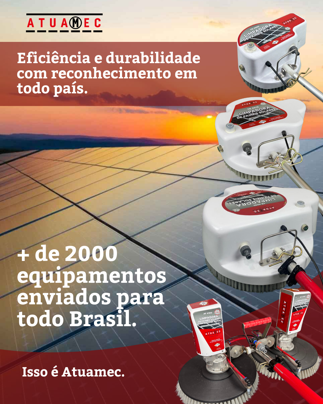 Eficiência que o mercado reconhece.