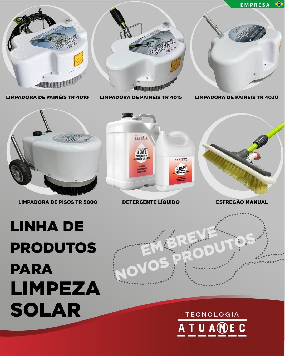 Nossa linha de produtos está sempre se expandindo.